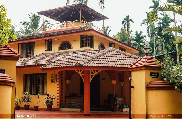 Bough'n Villa - A charming 3-bedroom villa with WiFi, AC in enchanting Kozhikode