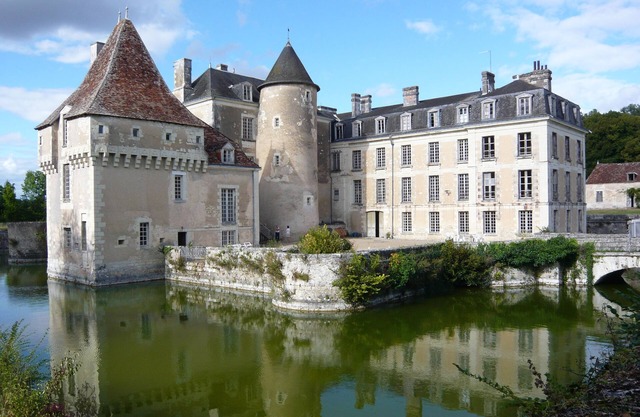 Castillo de Boussay en el sur de Touraine