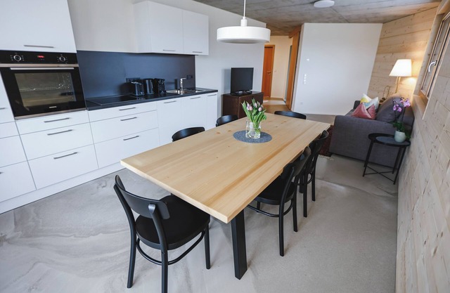 Boutique apartment #8 with 2 bedrooms - Natural cooling via geothermal probe