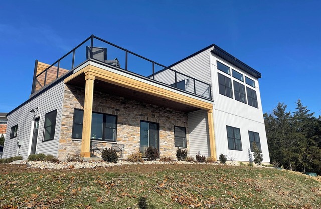 BRAND NEW 4 bedroom 3.5 bath retreat in Williamstown, KY with large rooftop deck