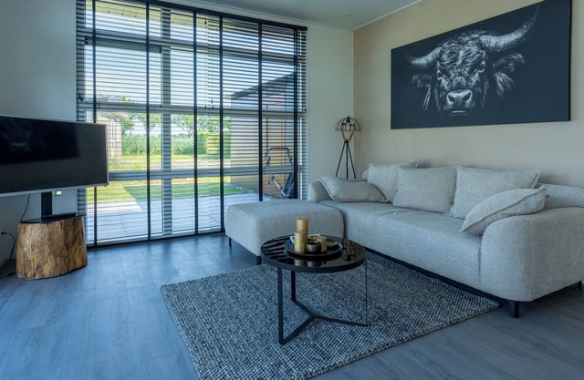 Brand new and beautiful chalet for rent in Molenschot on quiet park