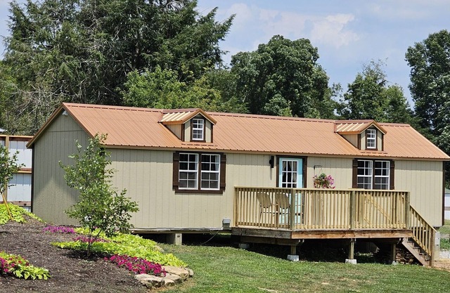 Brand new cabin! Close to everything! Located on our 9 acre farm.