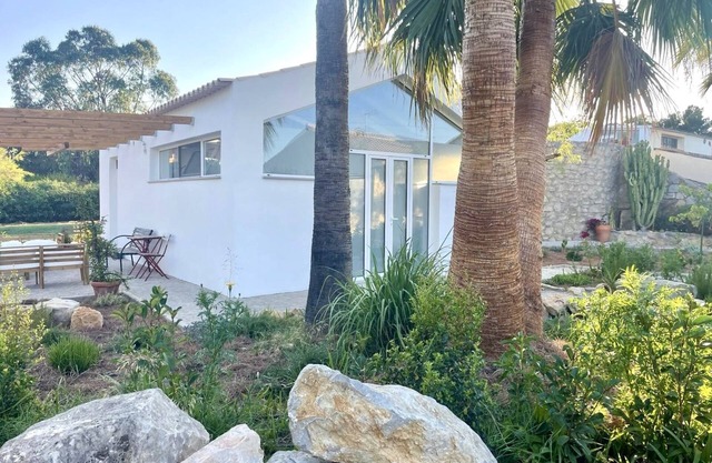 BRAND NEW Cottage on Organic Yoga Farm with Natural Swimming Pool near Beach!