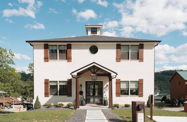 BRAND NEW- HAS IT ALL! Luxury Farmhouse Lakefront Home