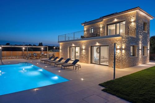 Brand New Kefalonia Stone Villas - Villa Trapezaki Tranquility