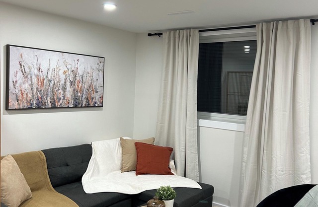 Brand new luxurious basement studio apartment 5 minutes away from Frenchman’s