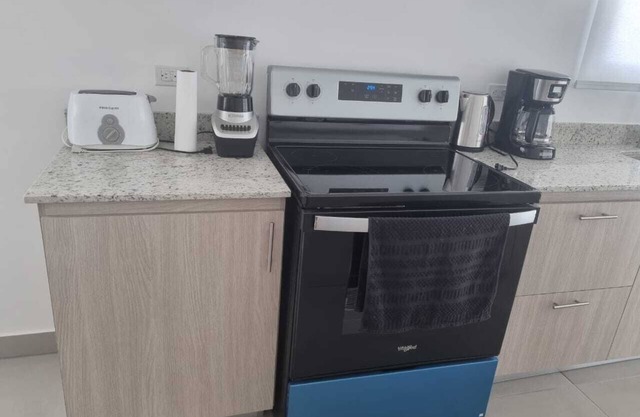 Brand new private home in a gated colony. 5 min walk to beach and all facilities
