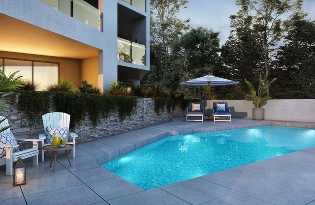 Brand new stylish apartment with stunning views.