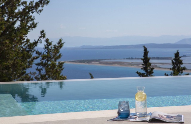Brand New Villa Ionion Theasis Kallisti w/t endless sea view & private pool