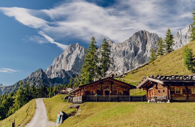 Brandhof Chalets am Berg - cozy hut/1 bedroom/ shower, WC