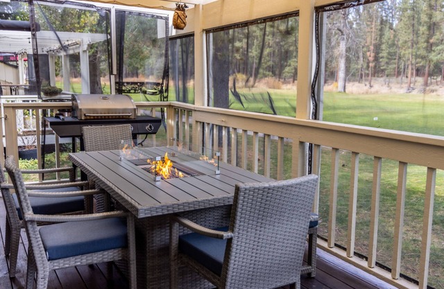 Breath in Fresh Mt Spring Air from a Private Deck w/a River & Golf Course View