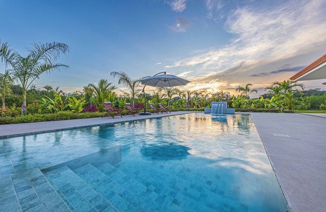 Breathtaking Custom Home-Guest House Walk to “Playa Linda” and to “Rio Hatillo”