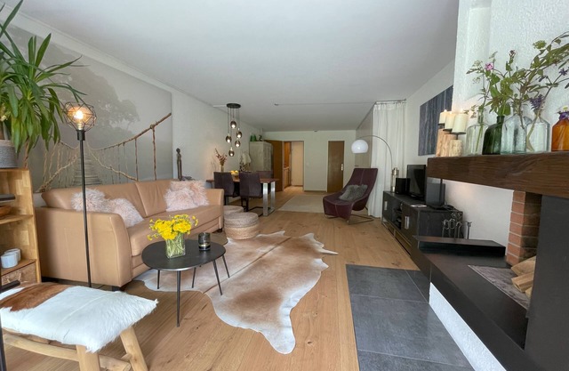 Breathtaking view of the mountains, child-friendly, fireplace, terrace, top equipment