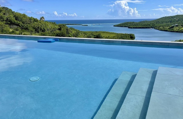 Breathtaking views of Las Pelas Bay in this luxury newly built home.