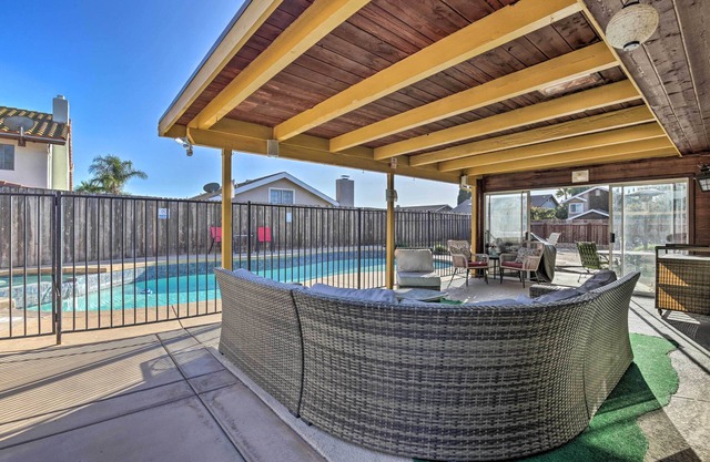 'Breeze By the Pool' Chula Vista Home w/ Game Room