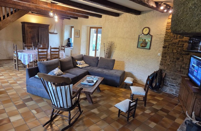 Breton house in the countryside