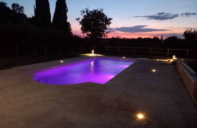 Bright and wide Villa with heated swimming pool surrounded by nature