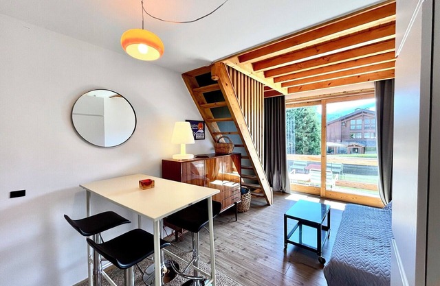 Bright duplex in Megève, close to the slopes