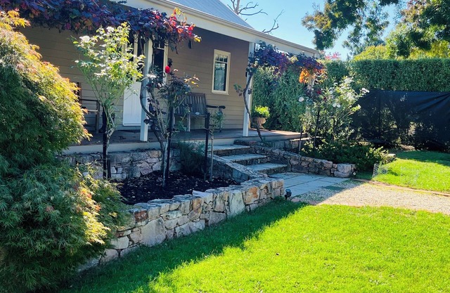 ***BRIGHT***, Modern Home with large outdoor deck and outside fireplace.
