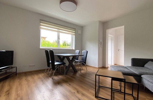 Bright vacation apartment in a new single-family building - near the outdoor pool