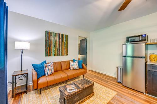 Bryson City Riverfront Condo with Fire Pit and Grill!