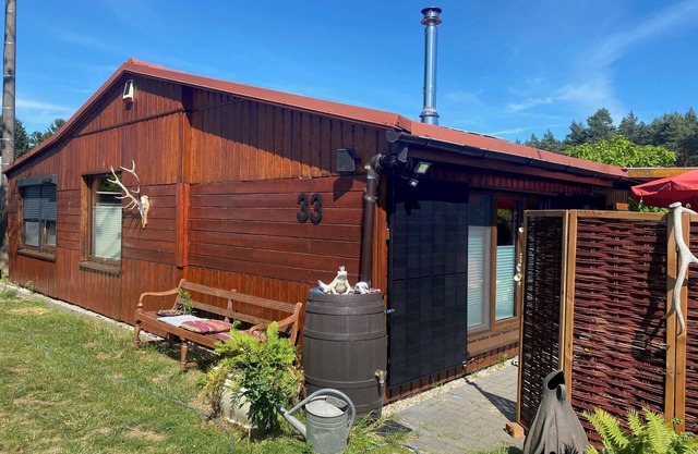 Bungalow at Rudower See 2 persons Pet-friendly, nature and peace,