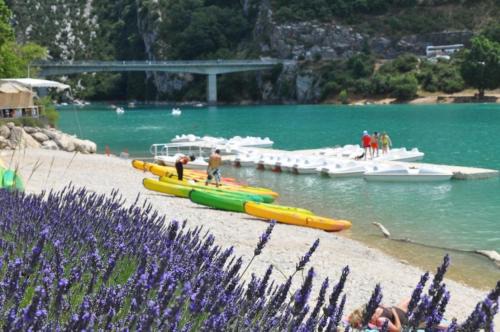 BUNGALOW/CAMPING 3*/GORGES DU VERDON/PROCHE DU LAC DE STE CROIX/STANDING/4 P