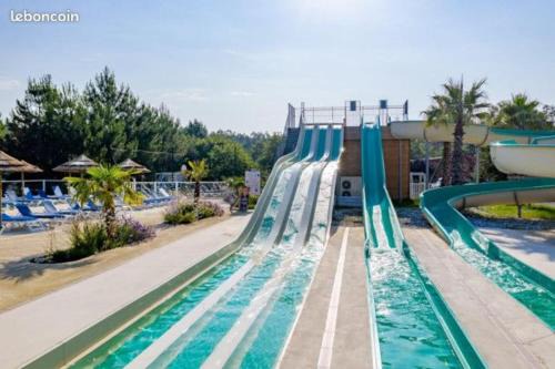Bungalow charmant, Saint-Julien-en-Born, Piscine partagée
