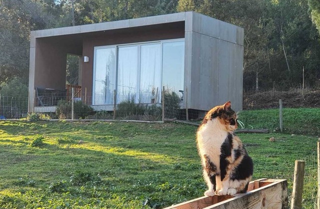Bungalow acristalado, con vistas a la Sierra, ideal para escaparse romántica