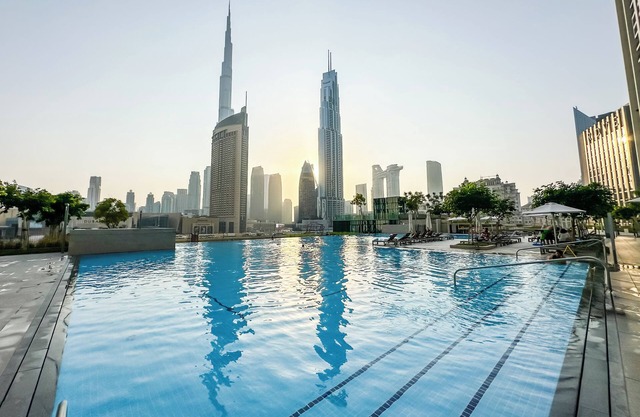 Burj Khalifa View - 2 BR - PS5 - Pool