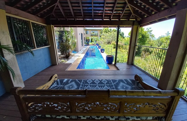 Byron Bay luxury living..Your very OWN lap pool! Lush privacy,exclusively yours!