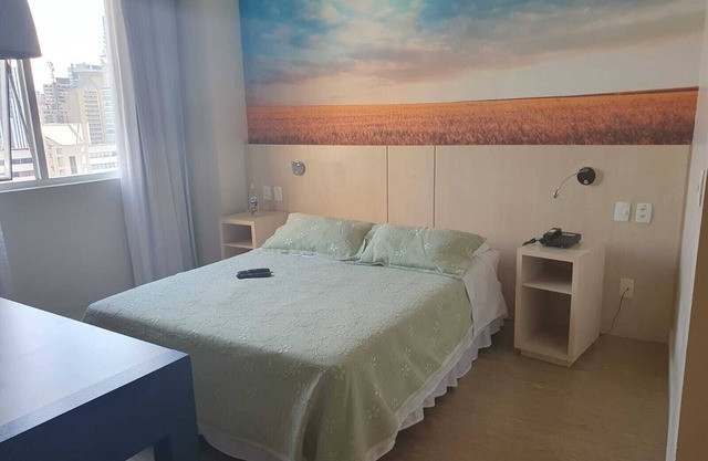 Comfort Suites Flat COM Café, em Frente ao Centro Comercial, com Estac Incluso