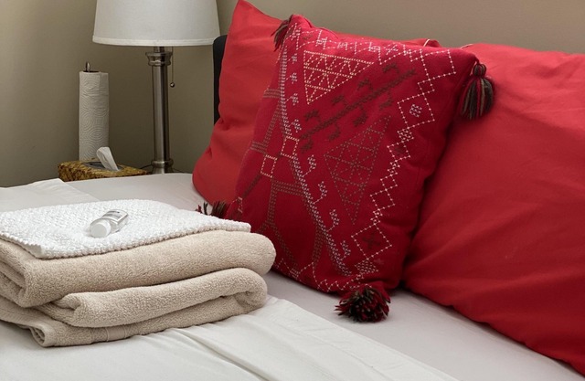 Cozy and clean bedroom