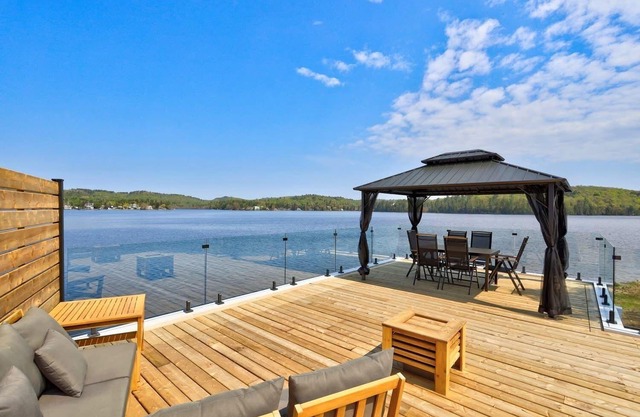 Chalet on the water