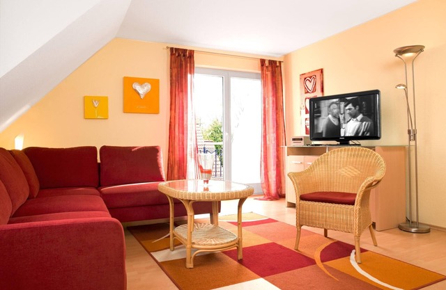 Cosy attic apartment Meeresrauschen invites you to relax!