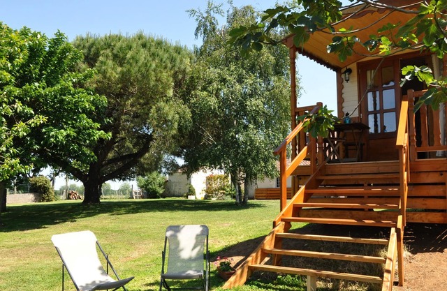 remolque con encanto con piscina cubierta climatizada