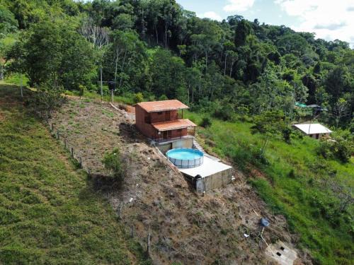 Cabaña cerca a hacienda Nápoles