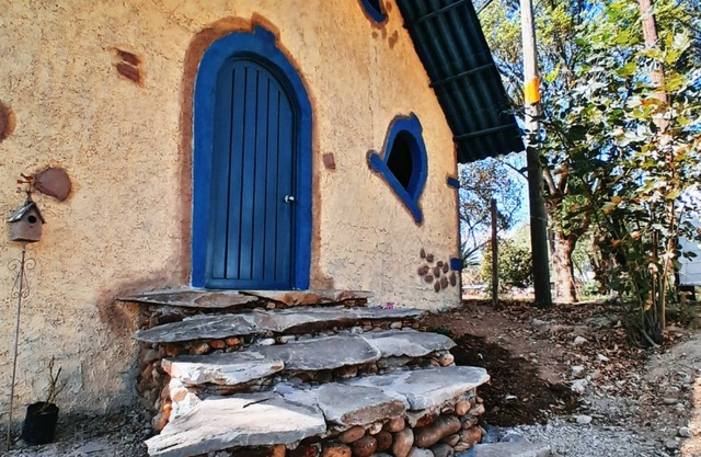 Cabaña para dos personas con chimenea, a 5 minutos del centro de Huasca