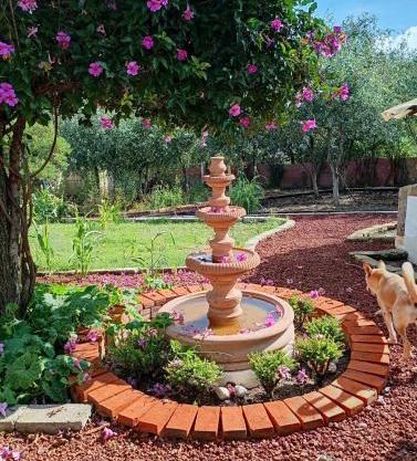 Cabañas en arcos del sitio