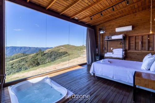 Cabana com vista panorâmica e jacuzzi VST022