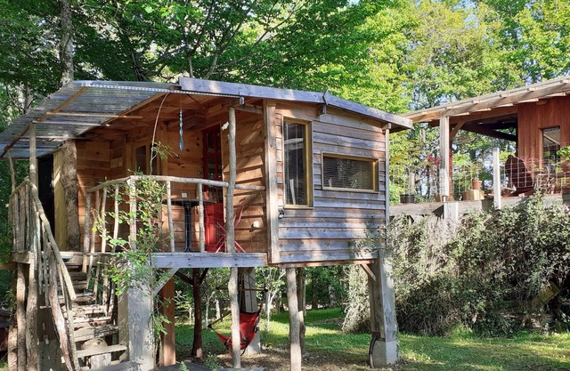 Cabane Cosy en Lisière de Bois Pour un Séjour Ressourçant