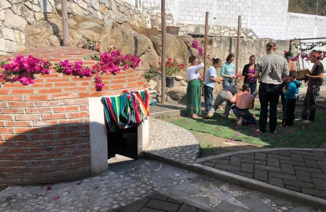 Cabaña en medio de la naturaleza