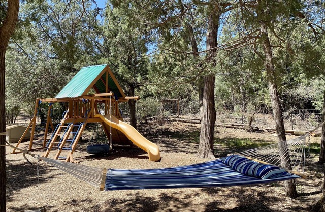 Cabin w/ Outdoor Fun! Firepit, Playset, BBQ & More