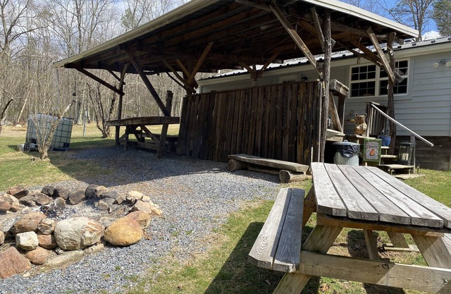 Cabin where the black top ends… Cabin 2