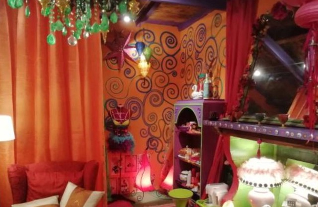 Habitación del artista Calcata