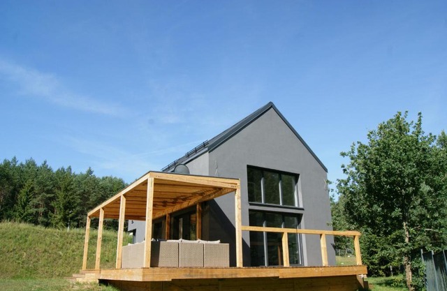 Calm House Krzynia - dom nad jeziorem do wynajęcia