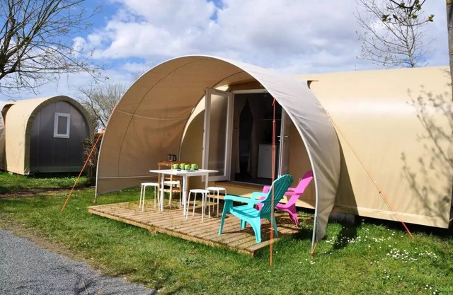 Camping L'Abri-coastal *** - Carpa Lodge Coco Sweet 3 habitaciones 4 personas