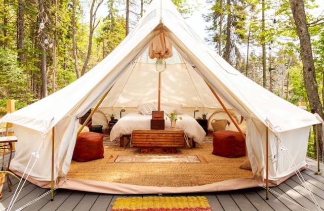 Camp In Nature with a Bit of Style on Vinalhaven Island, Maine