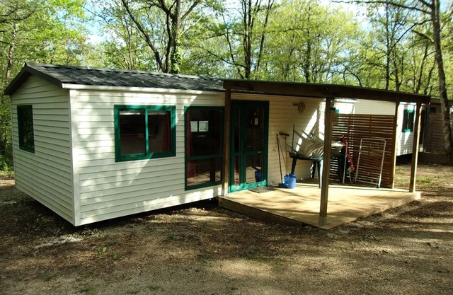 Camping Au Bois Dormant *** - Mobile home Willerby 4 rooms 6 people