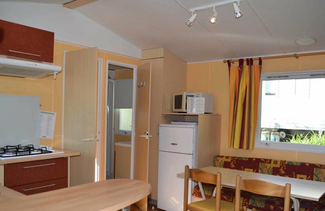 Acampar Baie Térénez *** - Casa móvil rústico 4 Habitaciones 6 Personas